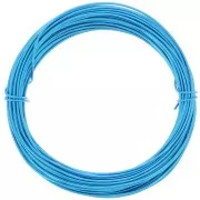 Filo di alluminio anodizzato 1 mm - Blu x10m