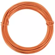 Filo di alluminio anodizzato 1,5 mm - Arancione scuro x10m