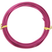 Filo di alluminio anodizzato da 2 mm - Fucsia x5m|raw }}