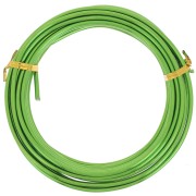 Filo di alluminio anodizzato da 3 mm - Verde x5m