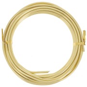 Filo di alluminio anodizzato da 3 mm - Oro x5m