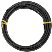 Filo di alluminio anodizzato da 3 mm - Nero x5m