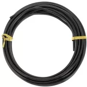 Filo di alluminio anodizzato da 3 mm - Nero x5m
