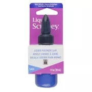 Pasta liquida Sculpey - Argilla liquida per cottura - Blu navy metallizzato x30ml
