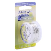 Filo di rame Artistic Wire 0,81 mm - Placcato argento anti-ossidazione x 5,5 m
