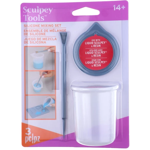 Set di miscelazione in silicone Sculpey - per sculpey liquido e resina