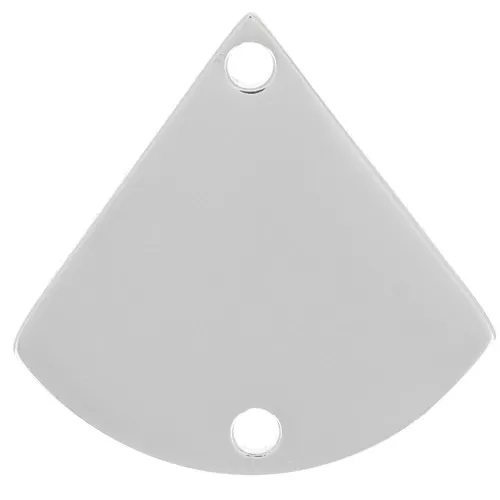 Distanziatore a triangolo 12x12,5 mm - Acciaio inossidabile 316L x1