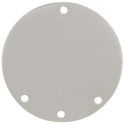 Pendente candeliere rotondo da 20 mm - 3 fori - Acciaio inossidabile 316L x1|raw }}