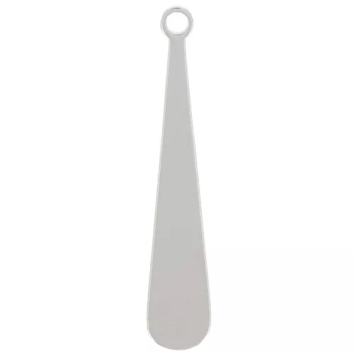Ciondolo goccia 20x4 mm - Acciaio inossidabile 316L x1
