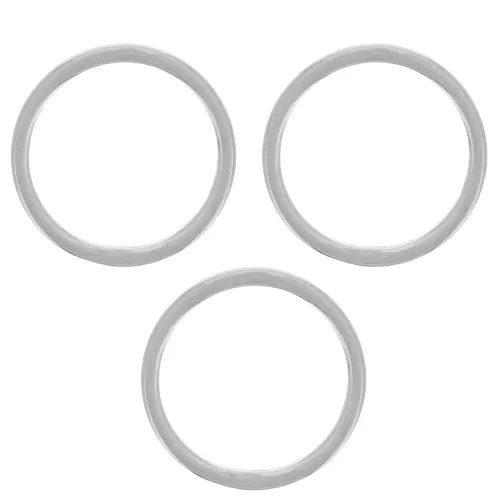 Anelli chiusi 10x0,8 mm - Acciaio inox 316L x10