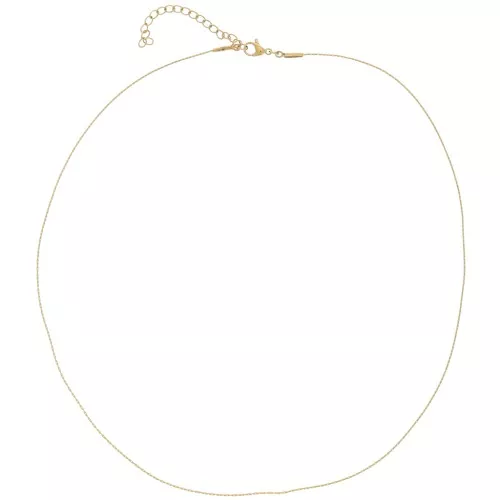 Girocollo a maglia Paloma 0,6 mm - Acciaio inossidabile 316L oro x48cm