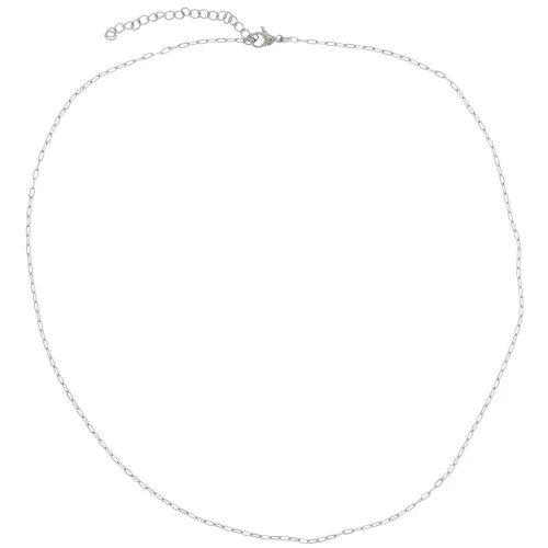 Girocollo maglia forzatina ovale 1,6 mm - Acciaio inossidabile 316L x48cm