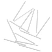 Perni di saldatura per orecchini perno 13x0,7 mm - Argento 925 x10