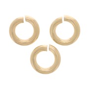 Anelli aperti 3,5x0,76 mm - Gold filled x10