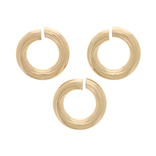 Anelli aperti 3,5x0,76 mm - Gold filled x10