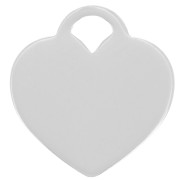 Ciondolo a cuore 12,5x12 mm - Argento 925 x1