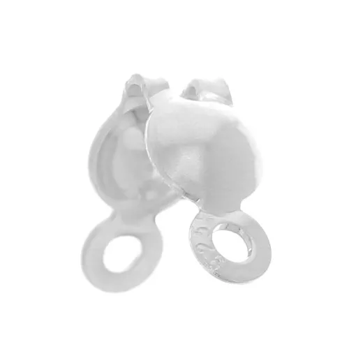 Copri nodi 3,5 mm con anelli chiusi - Argento 925 x10