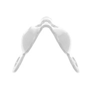 Copri nodi 3,5 mm con anelli chiusi - Argento 925 x10