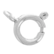 Chiusure a molla da 5 mm con anello chiuso - acciaio inox 304L x10