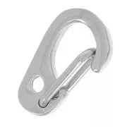Chiusure a moschettone di sicurezza da 11 mm - Acciaio inossidabile 316L x10