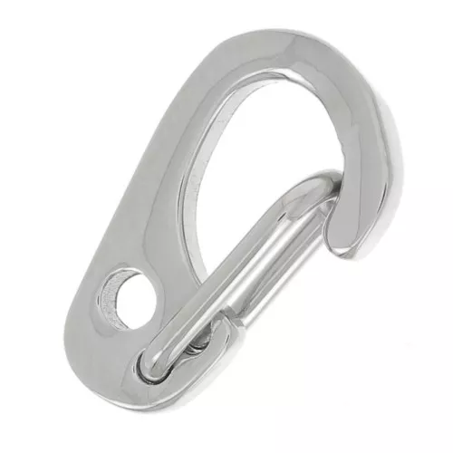 Chiusure a moschettone di sicurezza da 11 mm - Acciaio inossidabile 316L x10