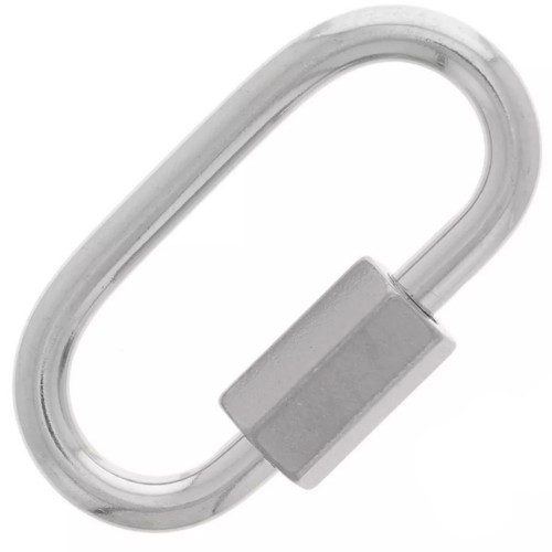 Chiusura a vite ovale 21x11 mm - acciaio inox 304 x1