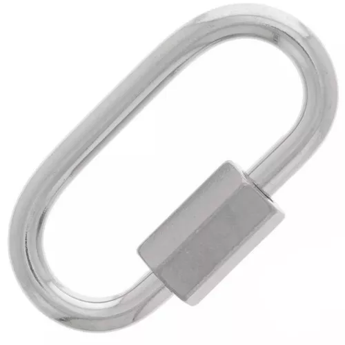Chiusura a vite ovale 21x11 mm - acciaio inox 304 x1
