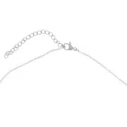 Girocollo a rete Forzatina 1,6 mm - Acciaio inossidabile 316L x48cm