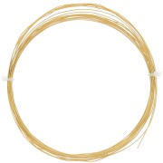 Filo flessibile rotondo da 0,6 mm - Acciaio inox 304L oro x5m|raw }}