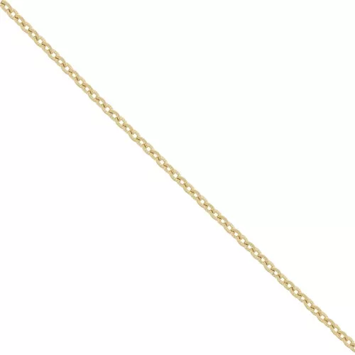 Catena forzatina martellata 3,1 mm - Acciaio inossidabile 316L dorato x1m