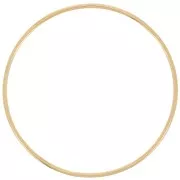 Bracciale liscio da 65 mm - Acciaio inox 304L oro x1