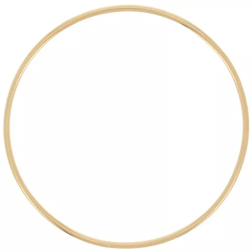 Bracciale liscio da 65 mm - Acciaio inox 304L oro x1