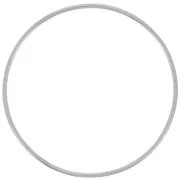 Bracciale sottile da 65 mm - Acciaio inossidabile 304L x1