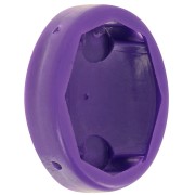 Castone ovale in plastica per cabochon 4120 18x13 mm - Viola x1|raw }}
