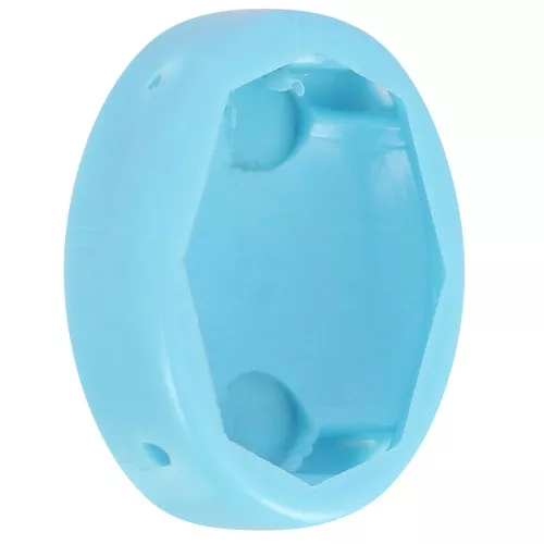 Castone ovale in plastica per cabochon 4120 18x13 mm - Turchese x1