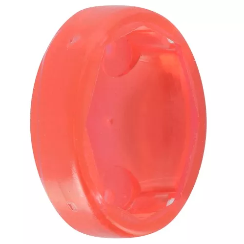 Castone ovale in plastica per cabochon 4120 18x13 mm - Giacinto trasparente x1