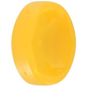 Castone ovale in plastica per cabochon 4120 18x13 mm - Giallo trasparente x1|raw }}