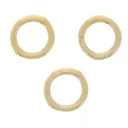 Anelli chiusi 4x0,65 mm - Gold Filled x10