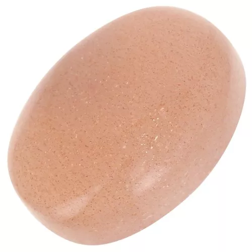Pietra ovale cabochon 14x10 mm - Pietra di luna color pesca x1