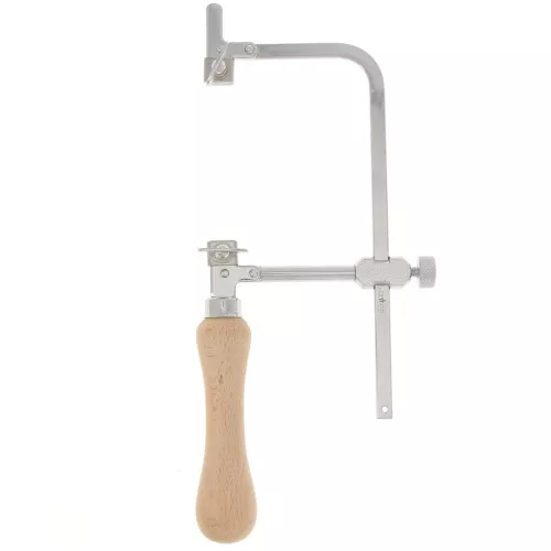 Bocfil regolabile in acciaio - profondità 7,5 cm - con manico in legno x1