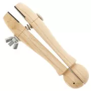 Morsa per viti in legno 14 cm - Naturale x1