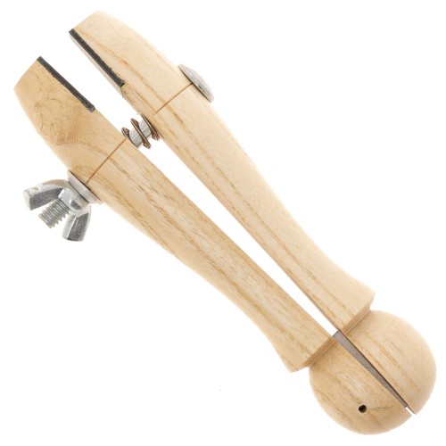 Morsa per viti in legno 14 cm - Naturale x1