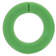 Maglia rotonda piatta in acrilico 31,5 mm - Verde x1|raw }}