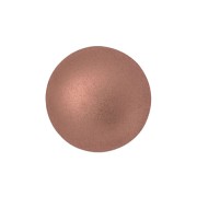 Cabochon di vetro di Puca® 8 mm - Light Copper Mat x10