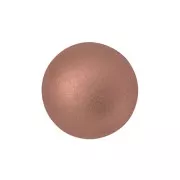 Cabochon di vetro di Puca® 8 mm - Light Copper Mat x10