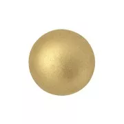 Cabochon di vetro di Puca® 8 mm - Gold Mat x10