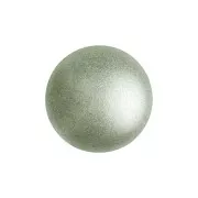 Cabochon di vetro di Puca® 8 mm - Beige Green Metallic Mat x10