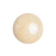 Cabochon di vetro di Puca® 8 mm - Opaque Beige Ceramic Look x10