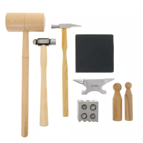 Kit di strumenti per gioielli per principianti - per martellare e imprimere x1