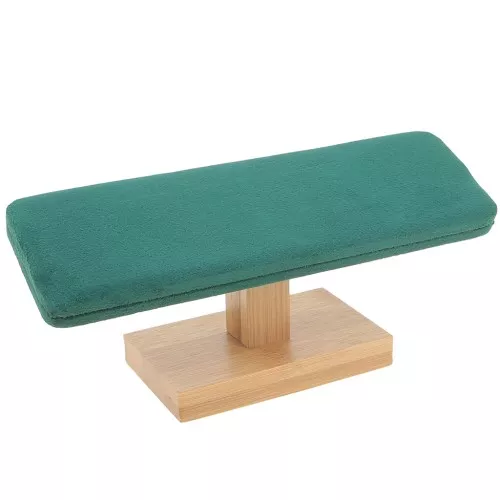 Portagioie - Espositore per bracciali 9x20cm Bambù - Verde scamosciato x1